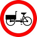 Zakaz wjazdu rowerów wielośladowych