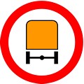Zakaz wjazdu pojazdów z towarami niebezpiecznymi