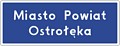 Granica obszaru administracyjnego - miasto na prawach powiatu