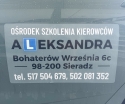 Juszkiewicz Dorota. Nauka jazdy