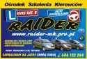 RAIDER. Ośrodek szkolenia kierowców