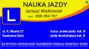 Nauka Jazdy Janusz Walkowiak