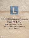 HAPPY END - PRAWDOPODOBNIE NAJLEPSZA SZKOŁA JAZDY